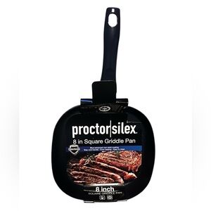 New! Proctor Silex 8” Square Griddle Pan